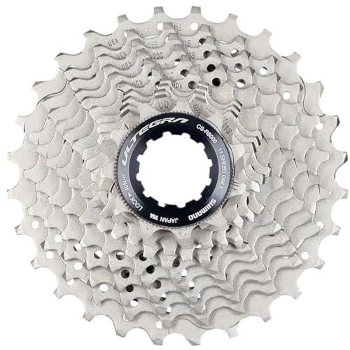 Shimano Unisex's Ultegra CS-R8000 Cassette 11-fold Grey Design 11-28T 2018 7 Speed Freewheel