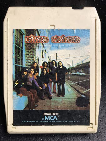 '(Pronounced 'Lĕh-'nérd 'Skin-'nérd)' Vintage 8 Track Tape and Audio Cassette BUNDLE