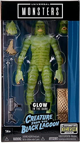 Universal Monsters Creature from The Black Lagoon Glow-in-The-Dark 6-Inch Action Figure - Entertainment Earth Exclusive