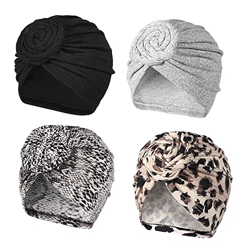 Artilady Stretch Turban Hats for Women - Hair Wraps for Women Women Turbans Hair Scarf Turban Head Wrap Pre Twist Ultra Soft Extra Elastic and Breathable