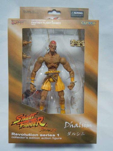 Street Fighter Revolution Series 1 Dhalsim Action Figure