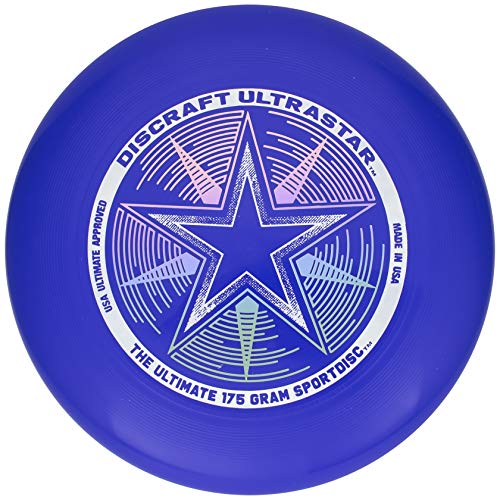 Discraft 175 gram Ultra Star Sport Disc, Royal Blue