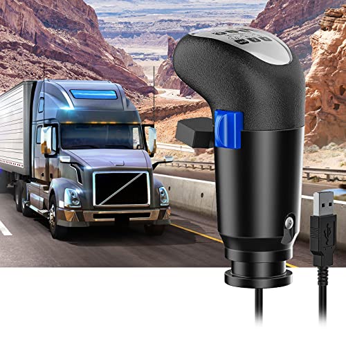 aikeec USB Gearshift Knob from a Man Truck ATS ETS for Logitech G29 G27 G25 G920 H Gearshift Shifter Knob for ATS ETS2 Games AI PC …