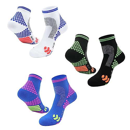 Mandurs HIGHERSOCKS - HIGHERSOCKS 2023 Far Infrared Schorl Titanium Ion Heightening Booster Socks, Higher Socks (3pairs-A,M)