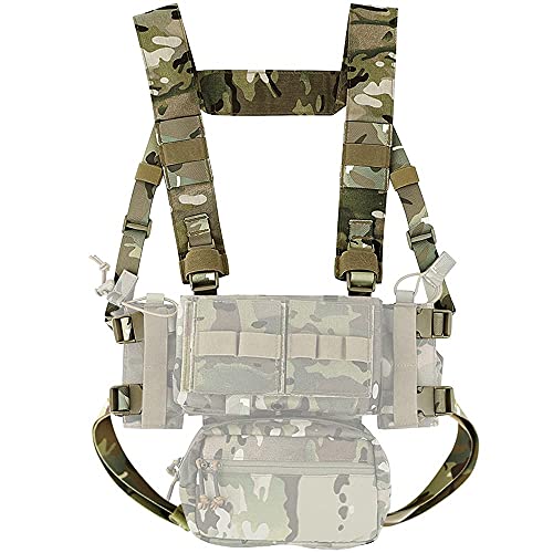 KRYDEX Fat Strap Shoulder Harness and Back Strap for MK3 MK4 Chest Rig (MC)