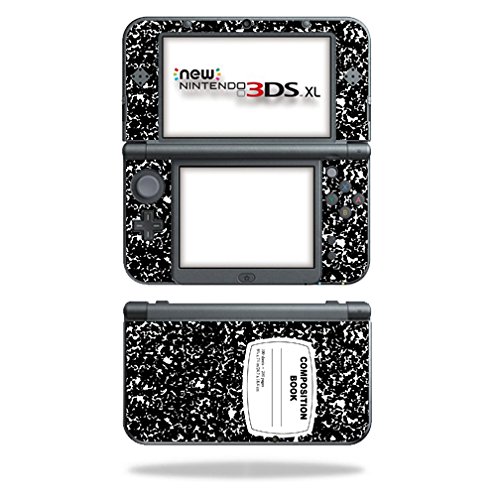 MightySkins Skin Compatible with New Nintendo 3DS XL (2015) Cover wrap Sticker Skins Compositon Book