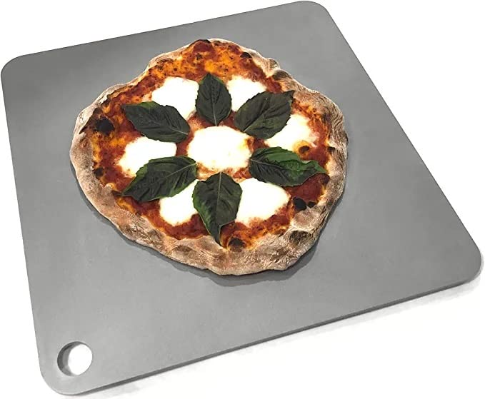 THERMICHEF by Conductive Cooking Square Pizza Steel 1/4' Deluxe Version, 16'x16'