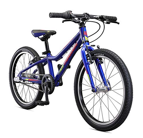 Mongoose Cipher Kids Mountain Bike Blue, 20-Inch