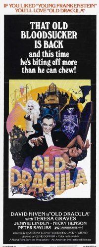 Old Dracula POSTER Movie (14 x 36 Inches - 36cm x 92cm) (1975) (Insert Style A)
