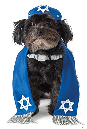 Rubie's Yarmulke and Tallis Dog Costume , S-M
