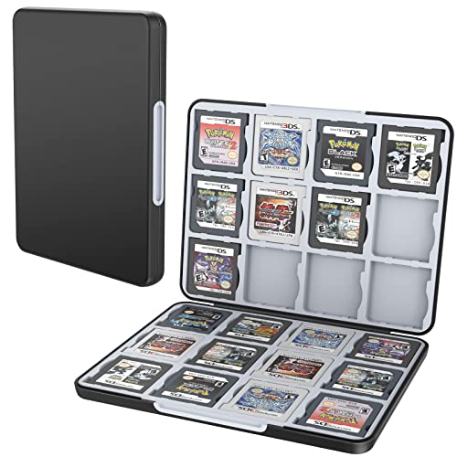 HEIYING Game Card Case for Nintendo 3DS 3DSXL 2DS 2DSXL DS DSi,Portable 3DS 2DS DS Game Cartridge Holder Storage with 24 Game Card Slots.