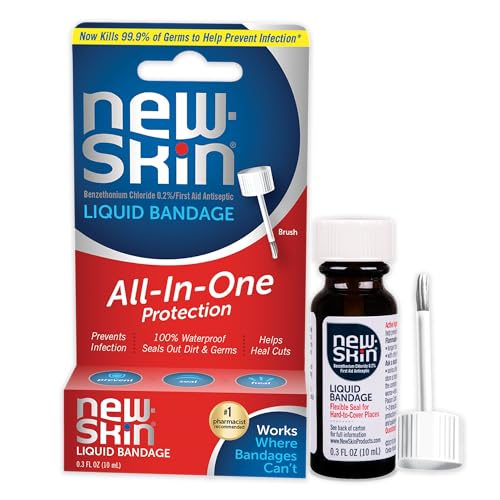NEW-SKIN Liquid Bandage Liquid Bandage for Cuts and Minor Scrapes, 0.3 Ounce