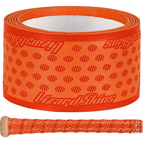 Lizard Skins DSP Ultra 1.1mm Bat Grip – Next-Gen Durasoft Polymer Baseball & Softball Bat Tape (Blaze Orange)