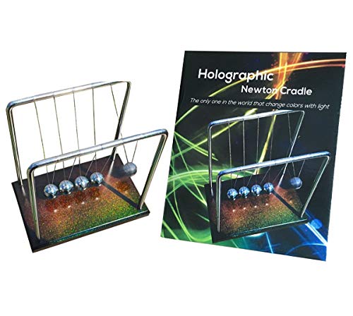 Holographic Newtons Cradle | Desk Toys | Perpetual Motion Device | Desk Decorations