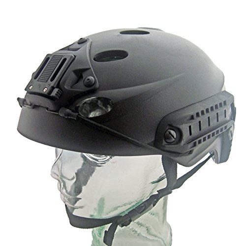 DLP Tactical Impax Recon High Speed Operator Bump Helmet (Black)
