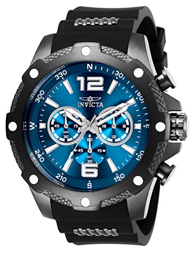 Invicta Mens I-Force Quartz Watch, Black, 27272