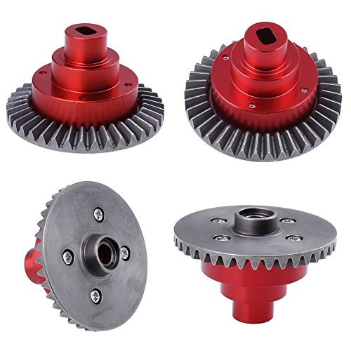 Hobbypark 1 Piece RC Metal Aluminum Connect Box w/Main Gear 38T 18009 Upgraded for Redcat Everest 10 HSP Pangolin 1/10 4WD Climbing Rock Crawler 94180 Upgrade Parts