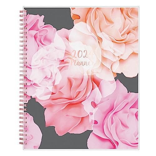 Blue Sky 2024 Weekly and Monthly Planner, January - December, 8.5' x 11', Frosted Cover, Wirebound, Joselyn (110394-24)