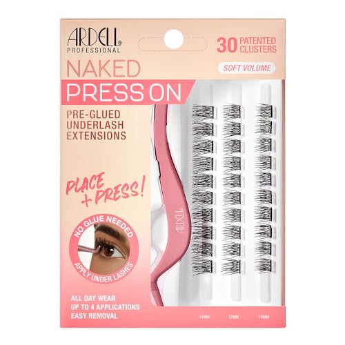 Ardell Naked Press On Pre-Glued Underlash Extensions - Soft Volume, 1-pack