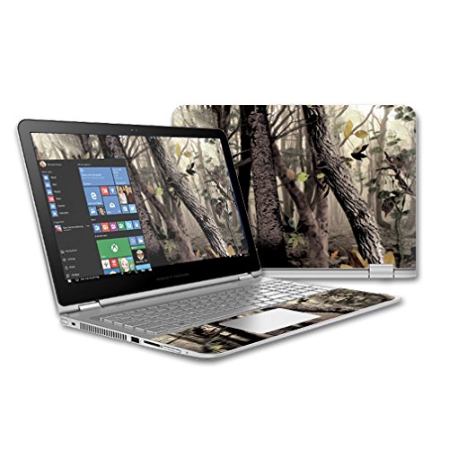 MightySkins Skin Compatible With HP Envy x360 15 (2015) Laptop – Tree Camo | Protective, Durable, and Unique Vinyl Decal wrap cover | Easy To Apply, Remove, and Change Styles | Made in the USA
