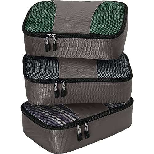 eBags Classic Small 3 Piece Packing Cubes (Titanium)