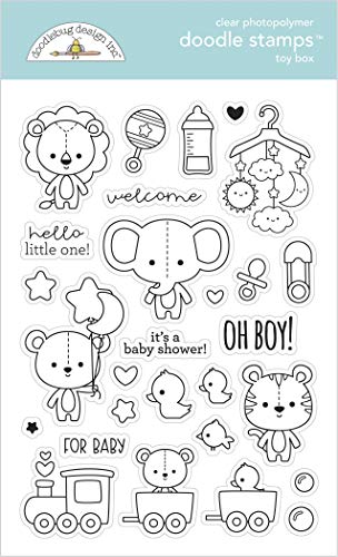 Doodle Stamps Clear Toy Box