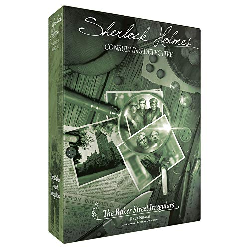 Sherlock Holmes Consulting Detective - The Baker Street Irregulars Board Game - Captivating Mystery Game for Kids & Adults, Ages 14+, 1-8 Players, 90 Min Playtime, Made by Space Cowboys