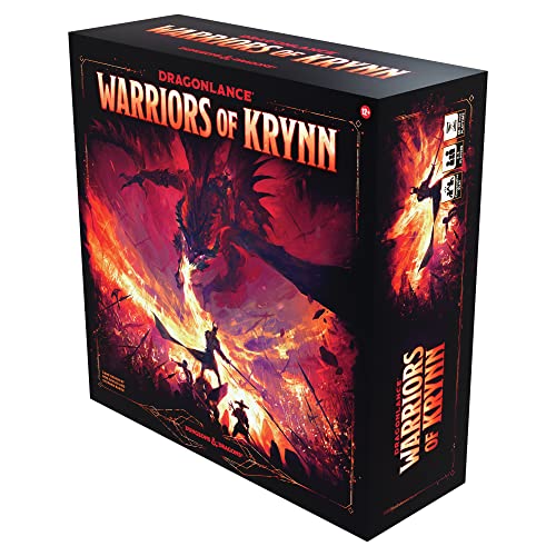 Dungeons & Dragons Dragonlance: Warriors of Krynn Cooperative Board Game for 3-5 Players