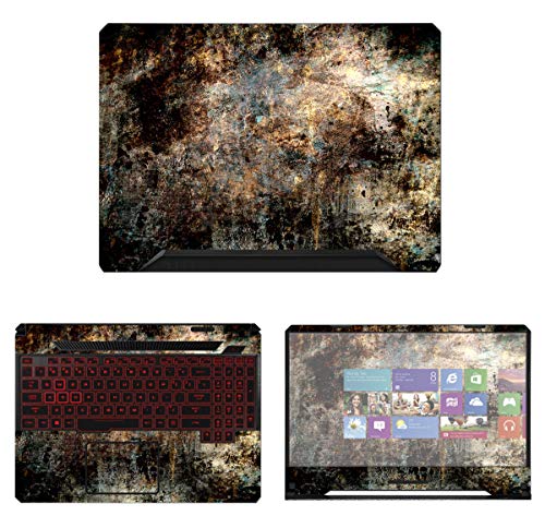 Decalrus - Protective Decal Skin Sticker for Asus TUF Gaming Laptop FX505 (15.6' Screen) case Cover wrap AStuf_FX505-254