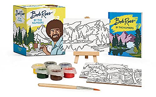 Running Press Mini Edition, Bob Ross By The Numbers Kit (RP Minis)