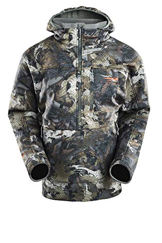 Sitka Men's Hunting Windproof Gore-Tex Camo Dakota Hoody, Optifade Timber, Large