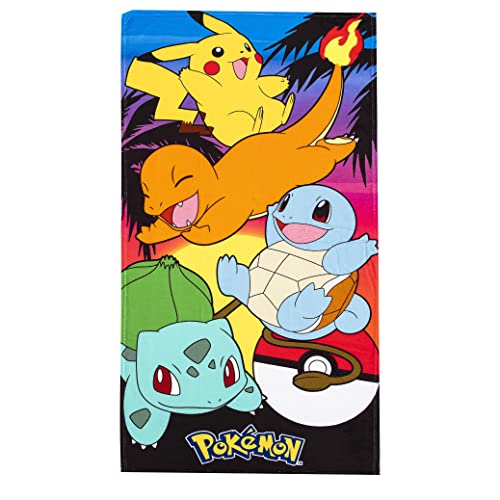 Northwest Pokemon Beach Towel, 30' x 60', Sunset Pokemon