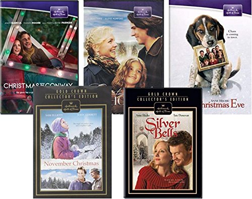 Hallmark Movies on DVD - Christmas in Conway/ One Christmas Eve/ Silver Bells/ November Christmas/ Christmas With Holly