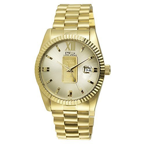 Daniel Steiger Limited Ed 24K Gold Ingot Watch Ladies