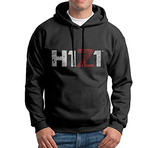 UNAZ Mens H1Z1 King of The Kill Black Hoody with No Pocket XXL
