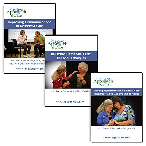 Teepa Snow Alzheimers Dementia Care for Family Caregivers' 3-DVD Bundle for Mid-Stage Dementia