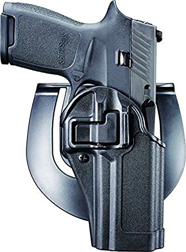 BLACKHAWK 410561BK-R Serpa CQC Concealment Holster, Right Hand, Matte Black - Fits SIG P250 & P320 (not sub-compact)