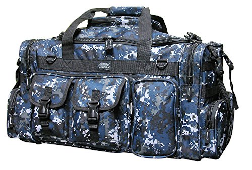 26' Tactical Duffle Military Molle Gear Shoulder Strap Range Bag TF126 ACU Camo Navy