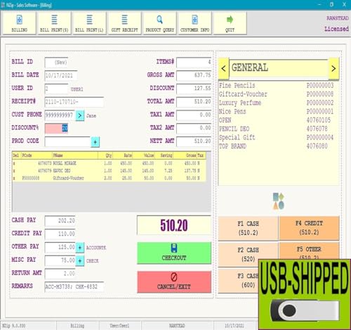 NZIP Inventory POS Software (Store Point of Sale)