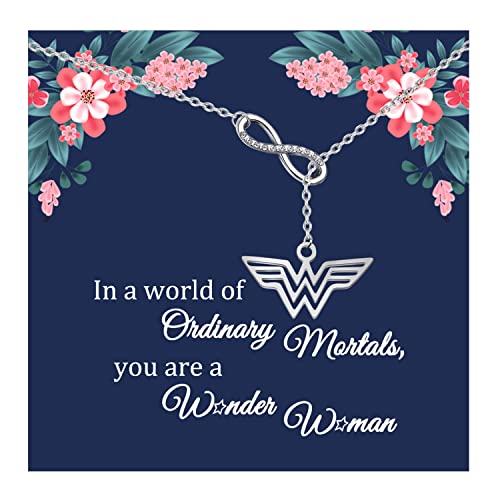 MAOFAED Mother’s Day Gift Movie Inspired Gift Girl Power Gift Superhero Gift Birthday Gift for Women (wonder woma card ne)