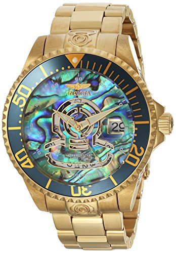 Invicta Men's 23454 Pro Diver Analog Display Automatic Self Wind Gold Watch