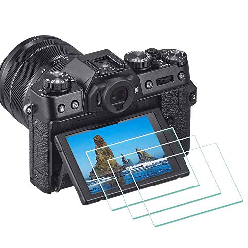 X-S10 Screen Protector for Fujifilm X-T30 X-T20 X-T10 X-E3 Fuji X-S10 X-T30 XF10 X-T100 X-A1 X-A2 【Not for X-S20】Camera,ULBTER 0.3mm 9H Hardness Tempered Glass Flim Anti-Scrach Anti-Fingerprint -3 Pack