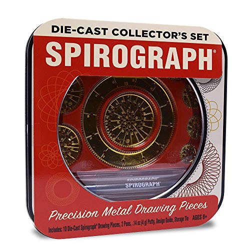 Spirograph Die-cast Collector’s Set, Multi, 14 piece (1021RZ)