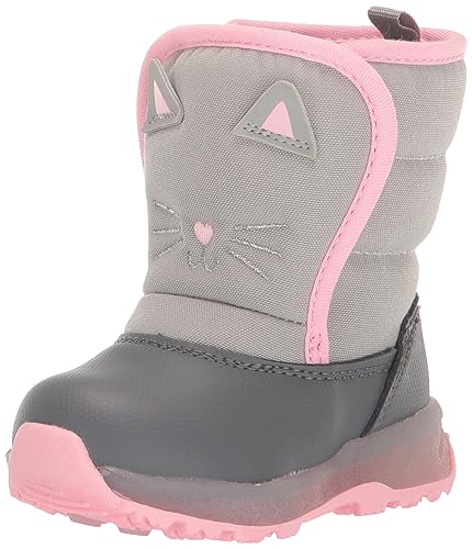 Carter's Kids Rumi Boot, Grey, 6 US Unisex Toddler