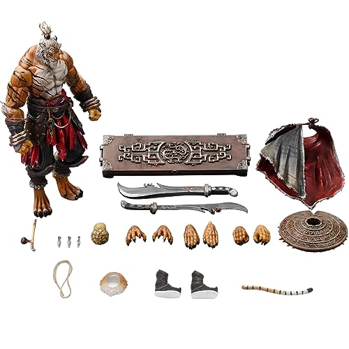 RAYGE3LOV Maestro Union FuRay Planet Blade Master Weng 1/12 Scale Figure 8.5in Furry Action Figures,Furay Series weretiger wave3 weretiger,Orcs,Beastmen