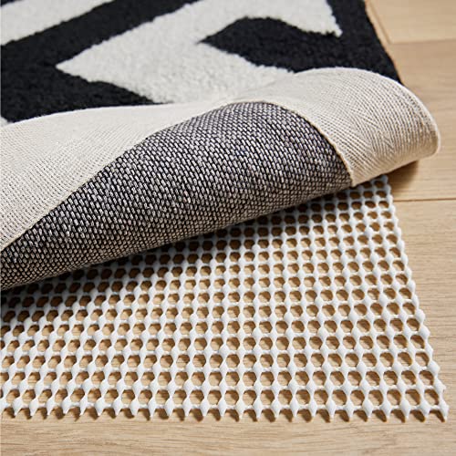 Gorilla Grip Extra Strong Rug Pad Gripper, Grips Keep Area Rugs Safe and in Place, Thick, Slip and Skid Resistant Pads for Hard Floors Under Carpet Mat Cushion and Hardwood Floor Protection 2x3 FT