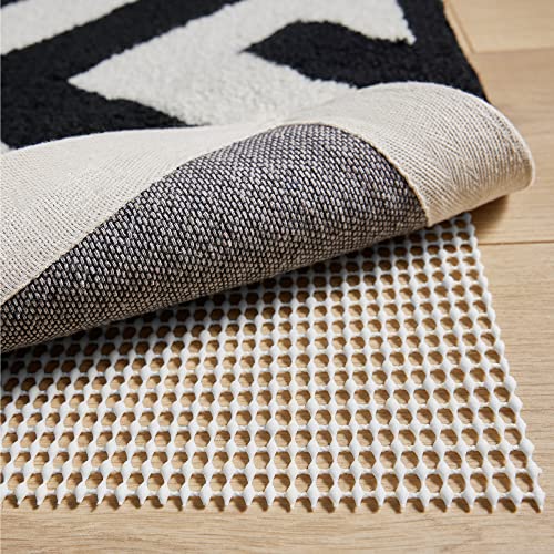The Original Gorilla Grip Extra Strong Rug Pad Gripper, Grips Keep Area Rugs in Place, Thick, Slip and Skid Resistant Pads for Hard Floors Under Carpet Mat Cushion and Hardwood Floor Protection 2x4 FT