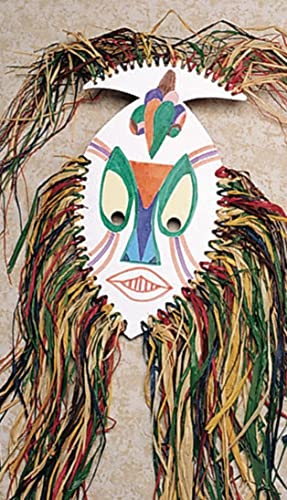 S&S Worldwide African Mask Craft Kit (Pack of 9)
