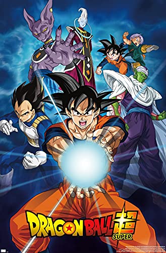 Trends International Dragon Ball Super - Groups Wall Poster, 22.375' x 34', Unframed Version
