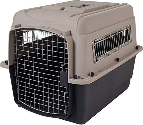 Petmate Ultra Vari Dog Kennel for Small to Medium Dogs (Durable, Heavy Duty Dog Travel Crate, Made with Recycled Materials, 28 in. Long) 25 to 30 lbs, Made in USA